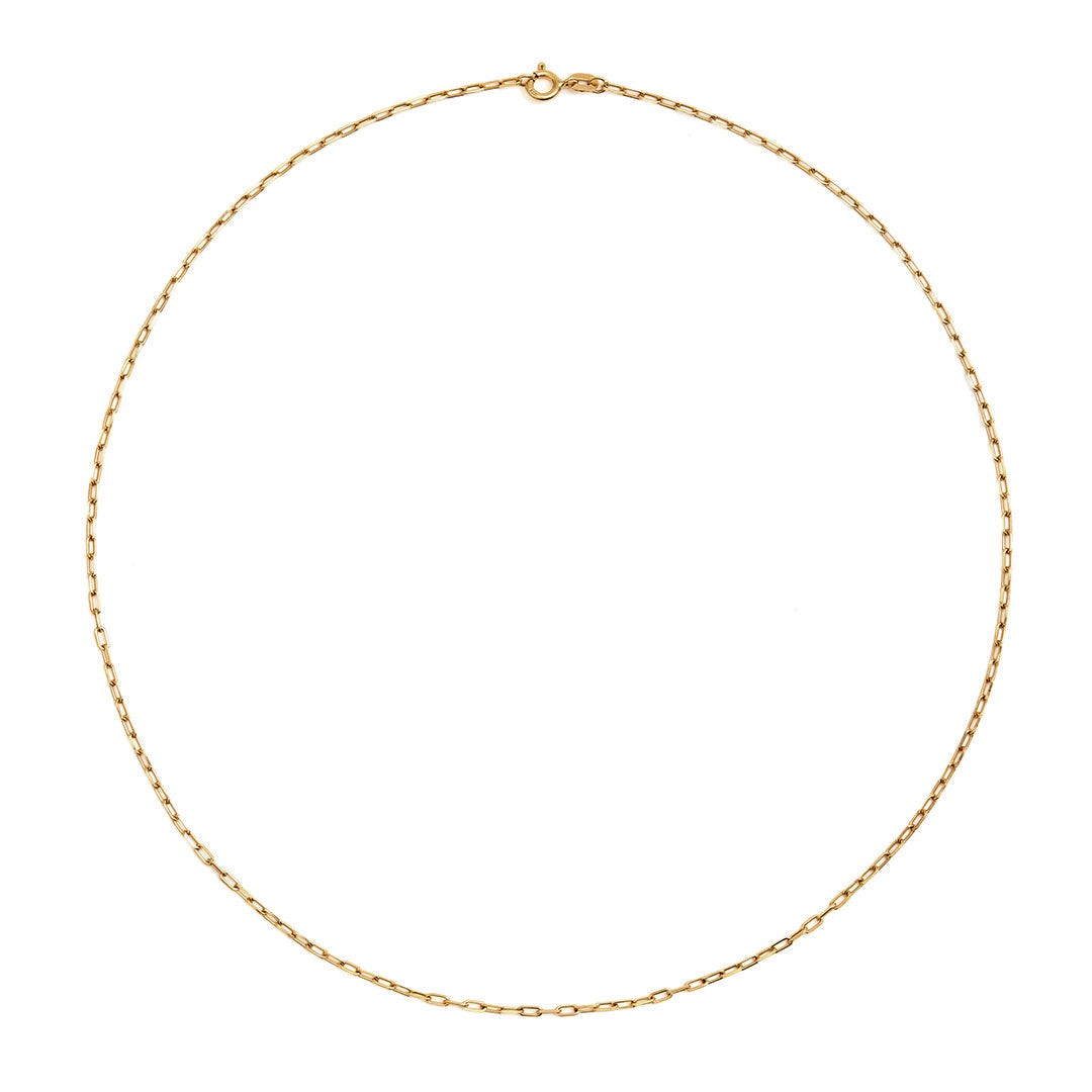 Paola Vilas Cartier chain in sterling silver with 18k gold plating