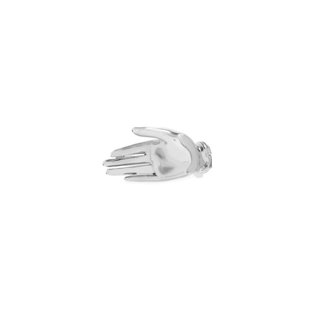 Palm ring in sterling silver