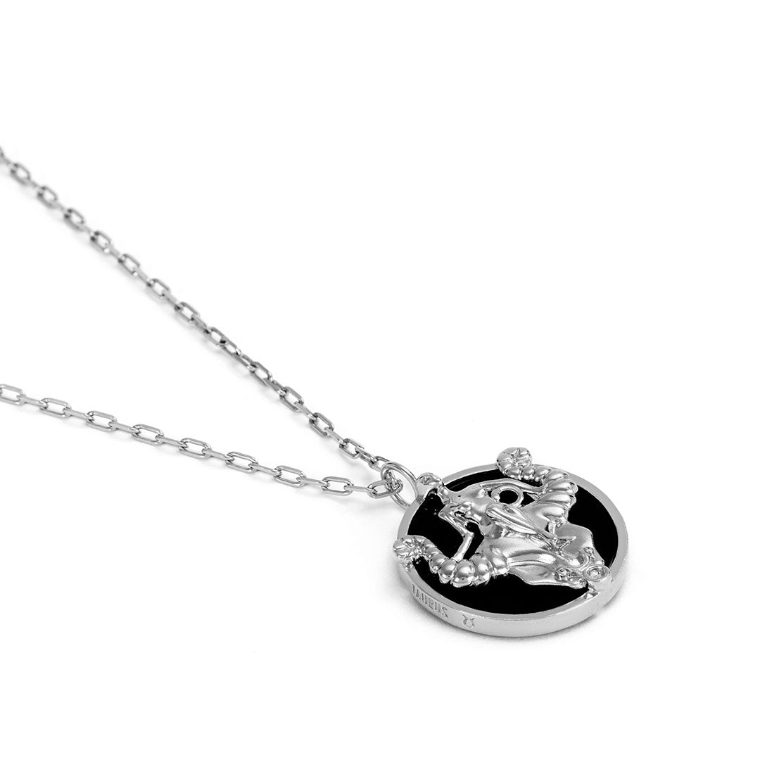 Paola Vilas zodiac necklace of Taurus in sterling silver