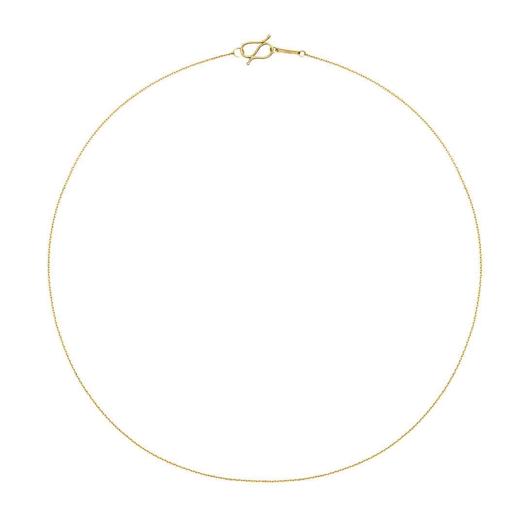 Short-link chain in 18k gold