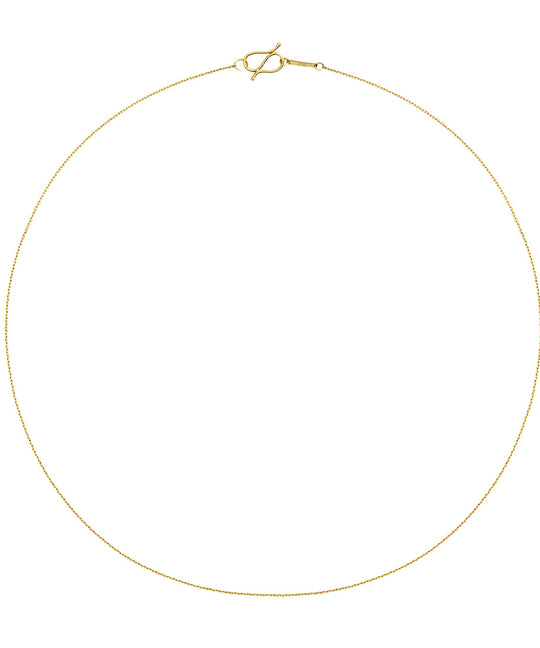 Short-link chain in 18k gold