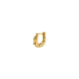 Paola Vilas female body hoop piercing in 18k gold