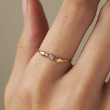 Allegra Diamond Ring 18k Gold