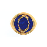 Alphabet Ring in 18k Gold