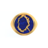 Alphabet Ring in 18k Gold