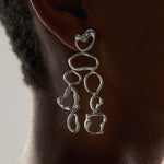 PAOLA-VILAS-EARRINGS-GOLD-PLATED-JEWELRY-WOMAN-SCULPTURE-ART