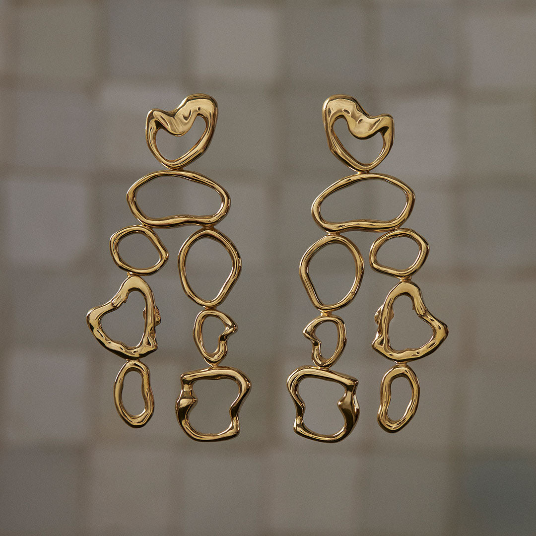 PAOLA-VILAS-EARRINGS-GOLD-PLATED-JEWELRY-WOMAN-SCULPTURE-ART