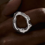PAOLA-VILAS-RING-GOLD-PLATED-OVAL-WINDOWS-SILVER-STERLING