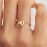 Encontro Ring in 18k Gold