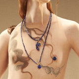 Astra Long Necklace in 18k Gold