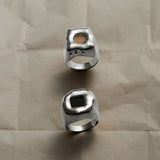 Nami Pink Feldspar Ring