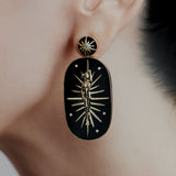 Portal Earrings  18k Gold