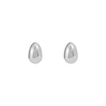 Paola Vilas egg earring in sterling silver