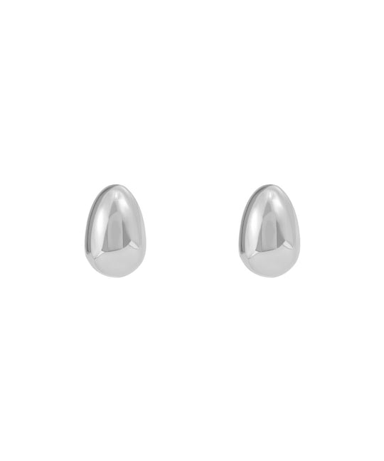 Paola Vilas egg earring in sterling silver