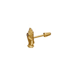 Paola Vilas 18k gold hand piercing adorned with a diamond