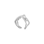 Paola Vilas female body ring in sterling silver