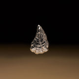 Oyster shell pendant in sterling silver