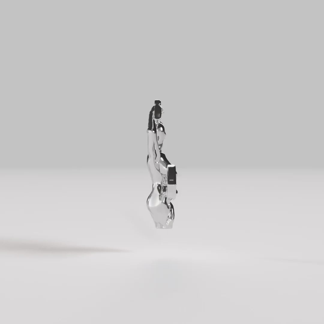 Video of Paola Vilas 3D sculpture of the Virgo sign