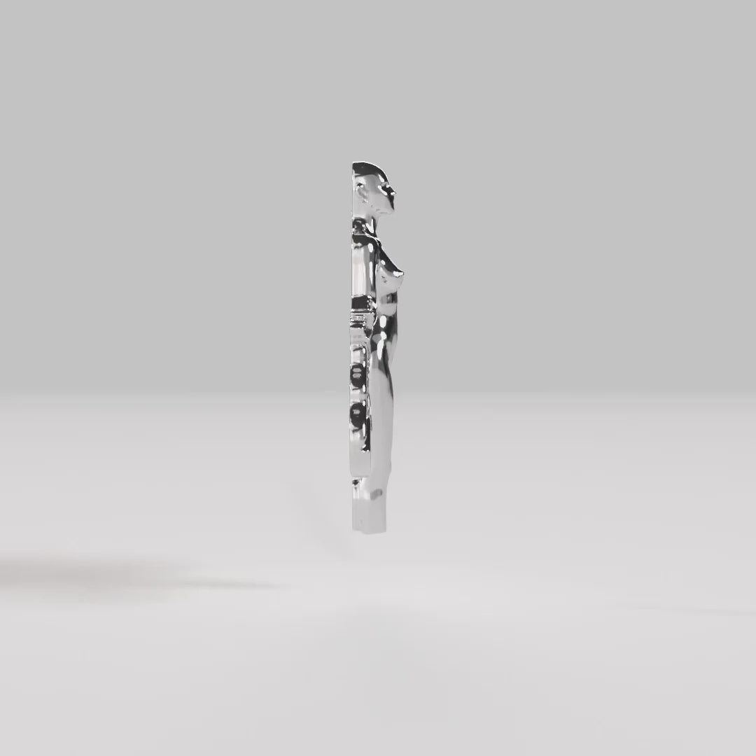Video of Paola Vilas 3D sculpture of the Libra sign