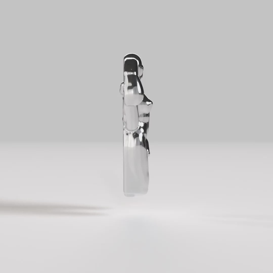 Video of Paola Vilas 3D sculpture of the Gemini sign