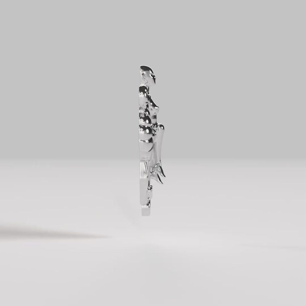 Video of Paola Vilas 3D sculpture of the Taurus sign
