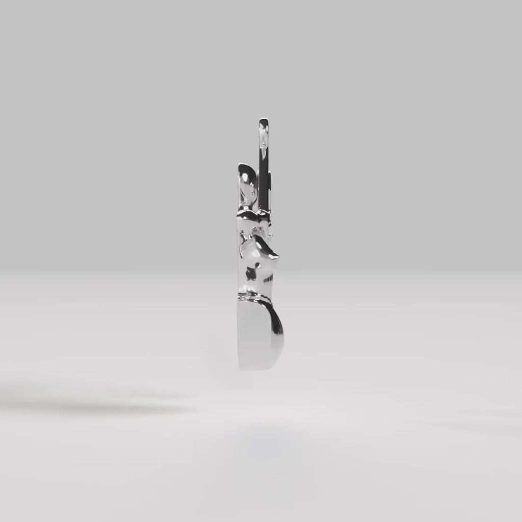 Video of Paola Vilas 3D sculpture of the Sigittarius sign