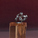 Nós Diamond Ring in White Gold