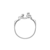 Nós Diamond Ring in White Gold